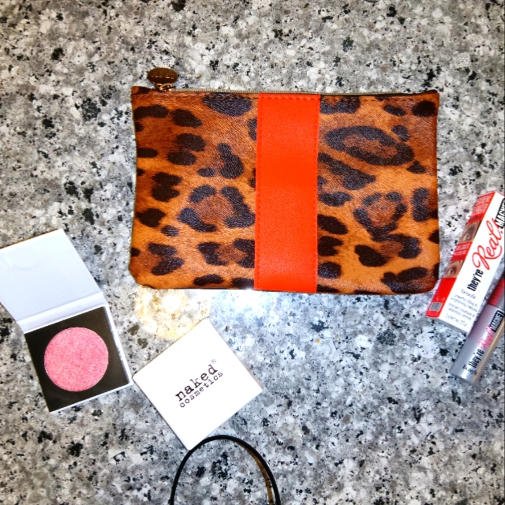 NIB Naked Cosmetics Desert Sunset Eyeshadow Benefit They're Real Black Mascara